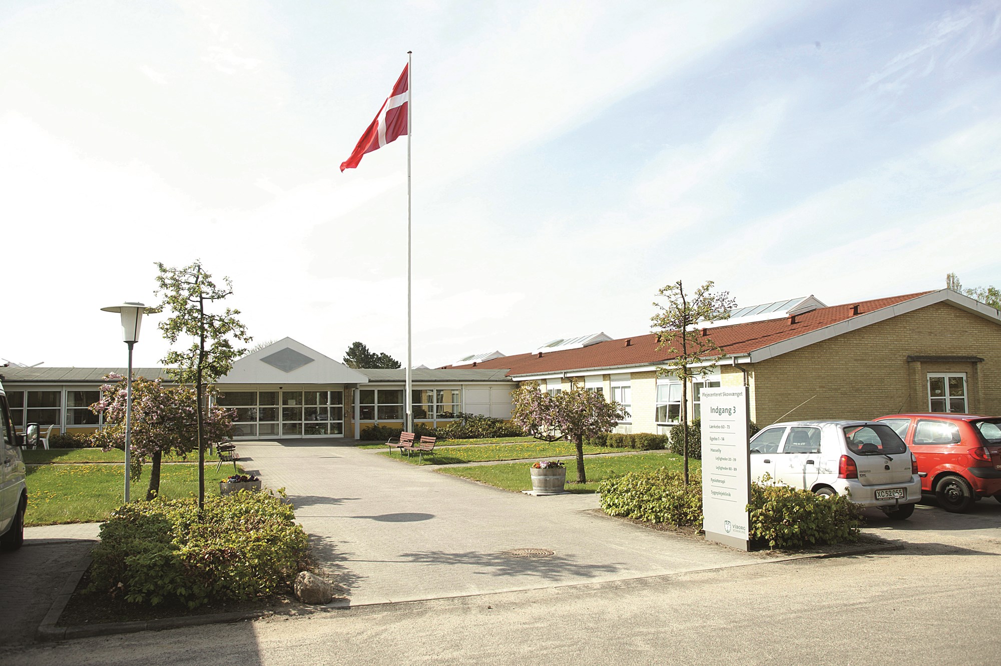 Skovvænget indgang